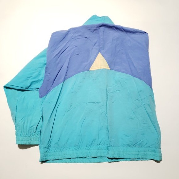 Vintage Pacific Coast Highway Windbreaker Blue M - Picture 4 of 4